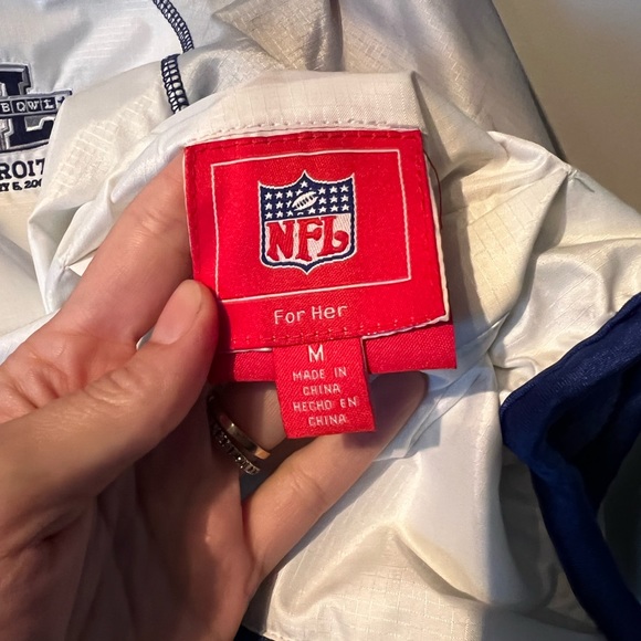 Super Bowl XL Detroit 2006 Volunteers reversible Jacket Womens medium - Picture 5 of 6